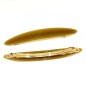 Barrette cheveux longue ovale fait main 11cm