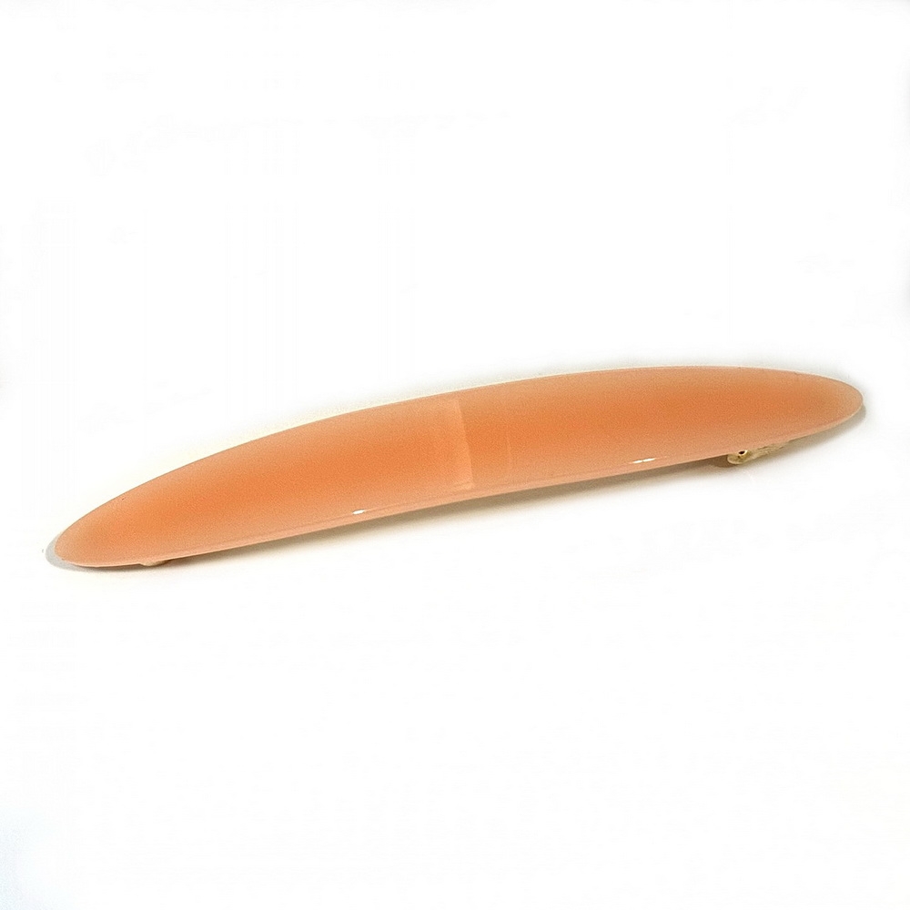 Barrette cheveux longue ovale fait main 11cm