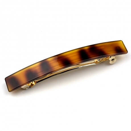 Barrette cheveux rectangulaire fait main 10cm