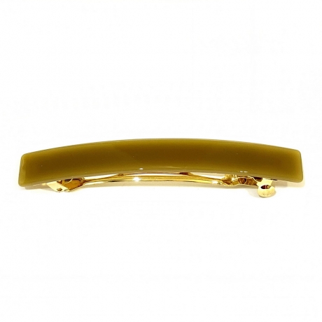 Barrette cheveux rectangulaire fait main 10cm