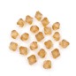 20 perles forme toupie en acrylique 14mmx13mm jaune 20 perles forme toupie en acrylique 14mmx13mm jaune