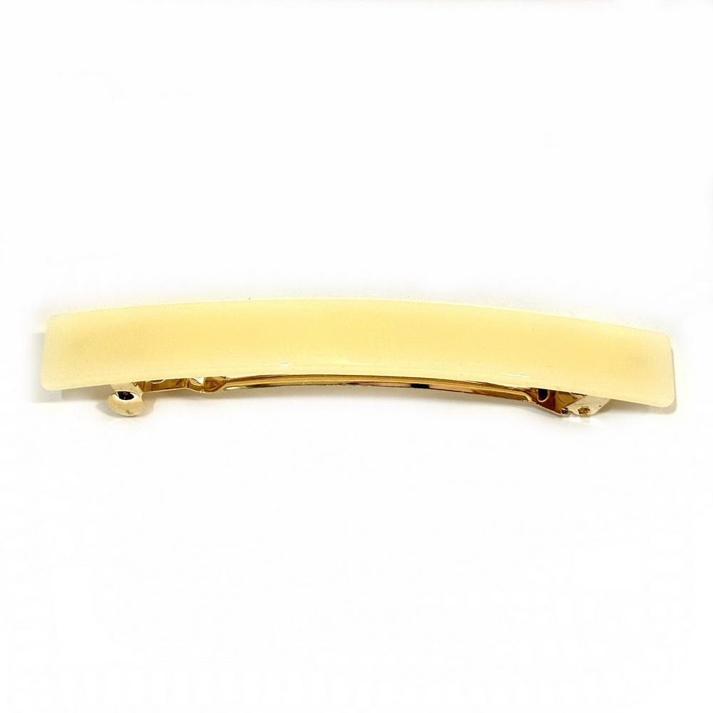 Barrette cheveux rectangulaire fait main 10cm