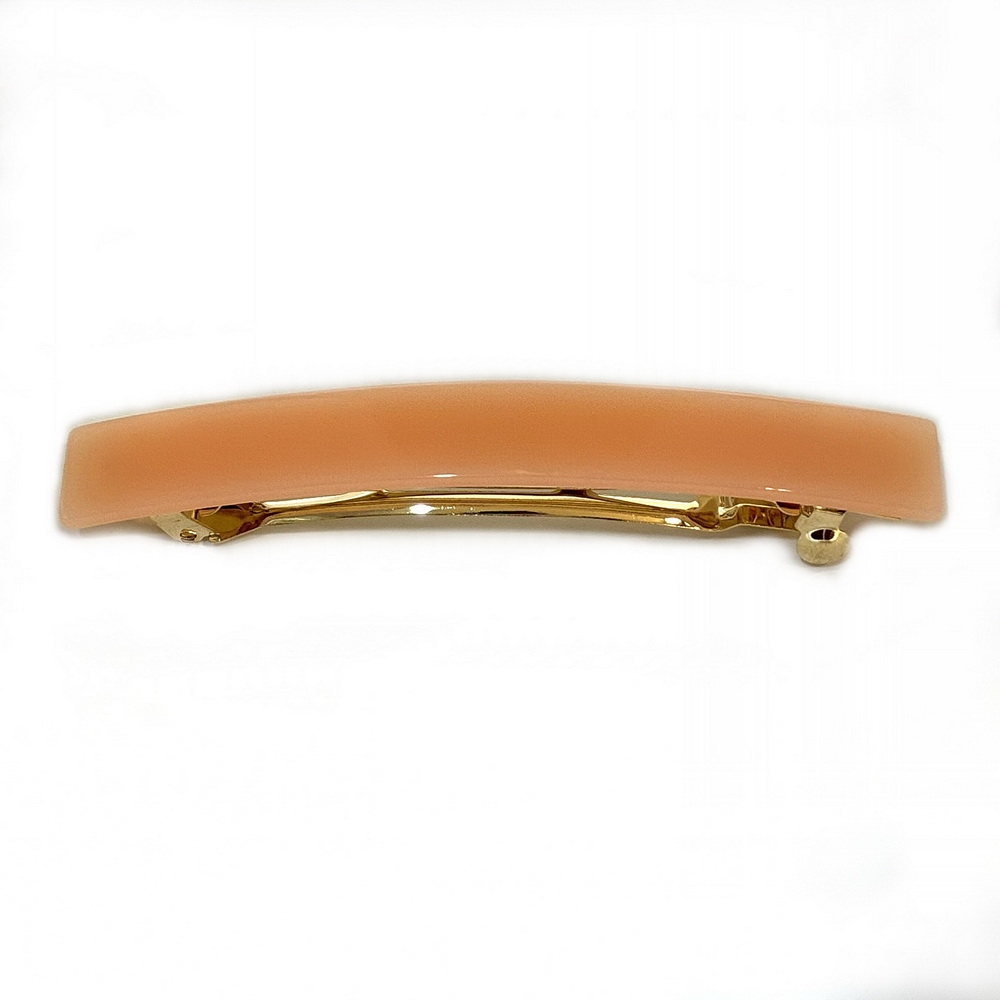 Barrette cheveux rectangulaire fait main 10cm