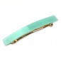 Barrette cheveux rectangulaire fait main 10cm