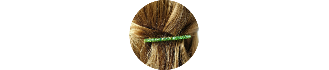 Barrettes strass