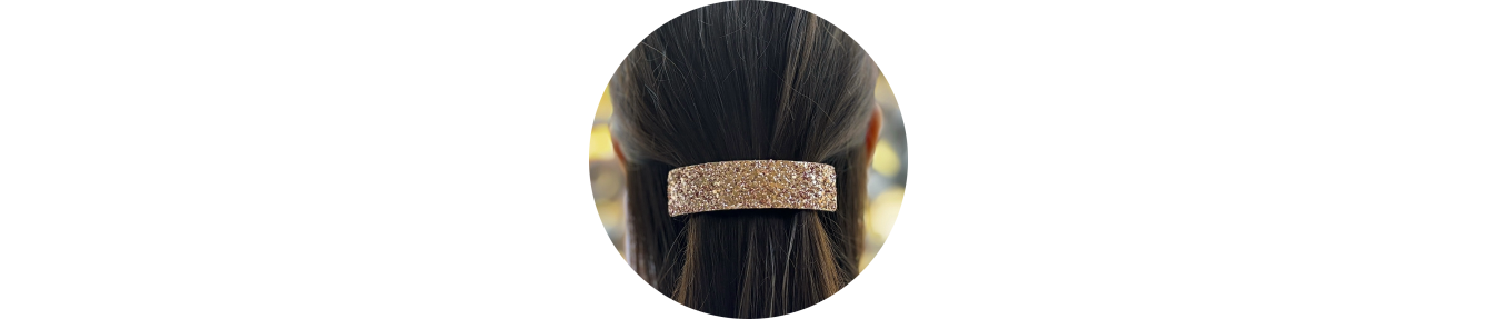 Barrettes paillettes