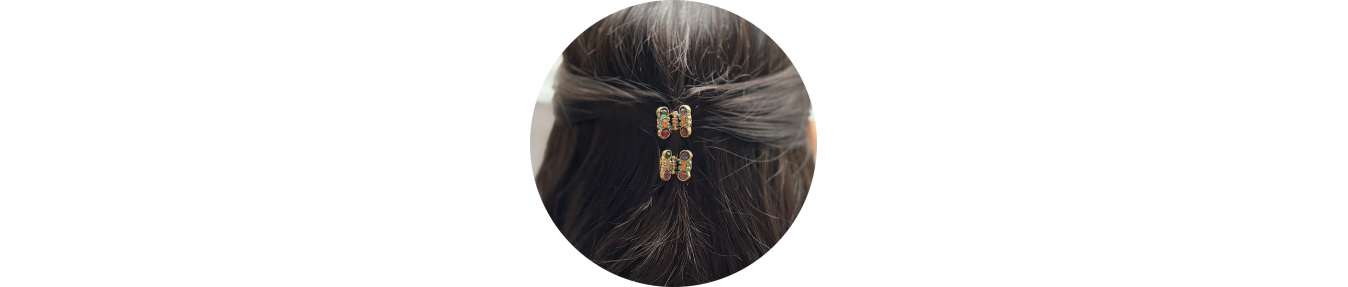 Pinces strass