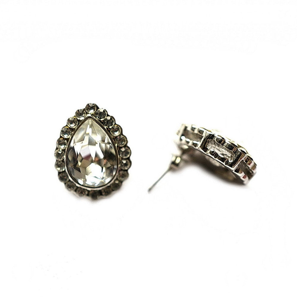 Boucle d'oreille strass