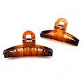 Lot de 2 pinces cheveux 8cm