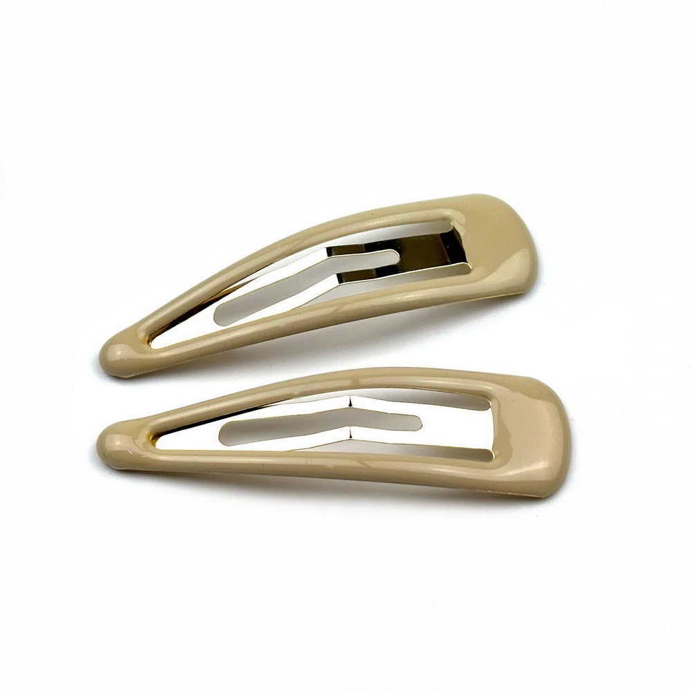 Lot de 2 pinces cheveux clic clac 7cm