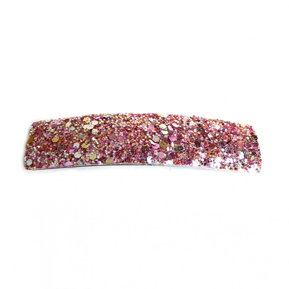 Barrette cheveux 9cm paillettes