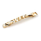 Barrette cheveux métal martelé doré - Design élégant et raffiné