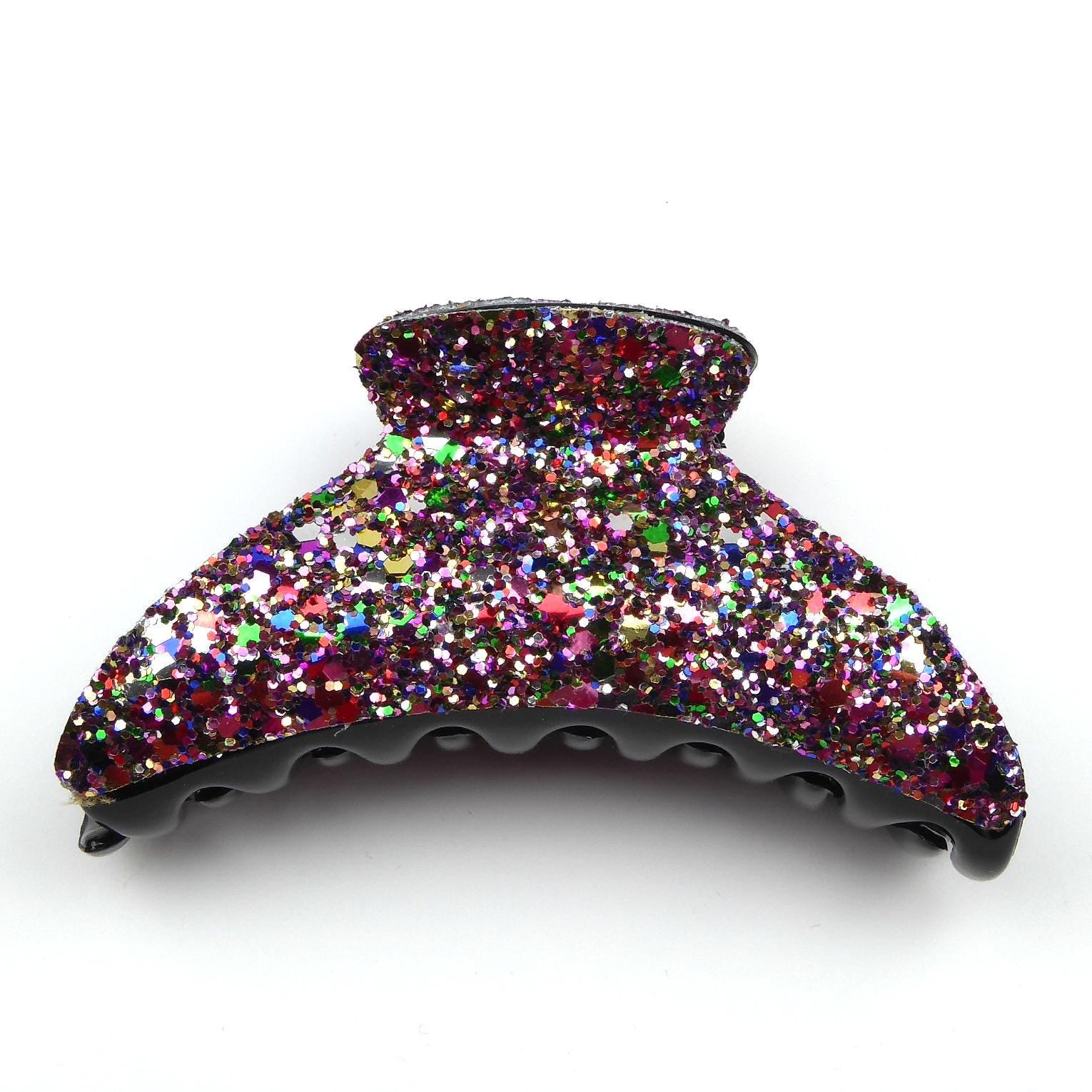 Pince cheveux paillette 9cm