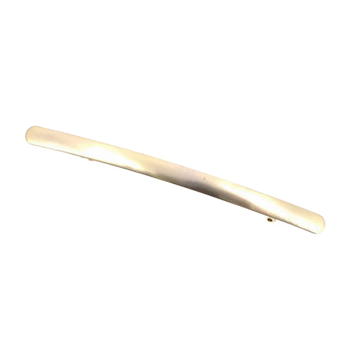 Barrette cheveux longue et fine doré 10,5cm