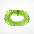 Serre-Tête Zigzag Vert Vintage Made in France 