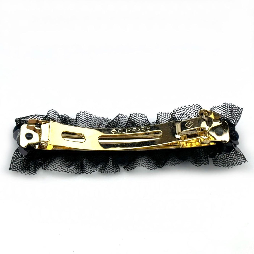 Barrette cheveux sequin et tulle
