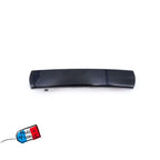 Barrettes cheveux rectangulaire "Made in France" 5.4cm noir - Lot de 4
