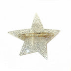 Barrette cheveux étoile paillette