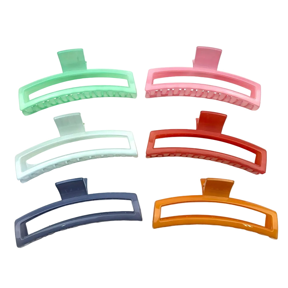 Pince cheveux crabe grande taille 12cm