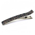 Grande pince cheveux paillettes 12.5cm