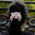 Elastique chouchou cheveux brillant perlé