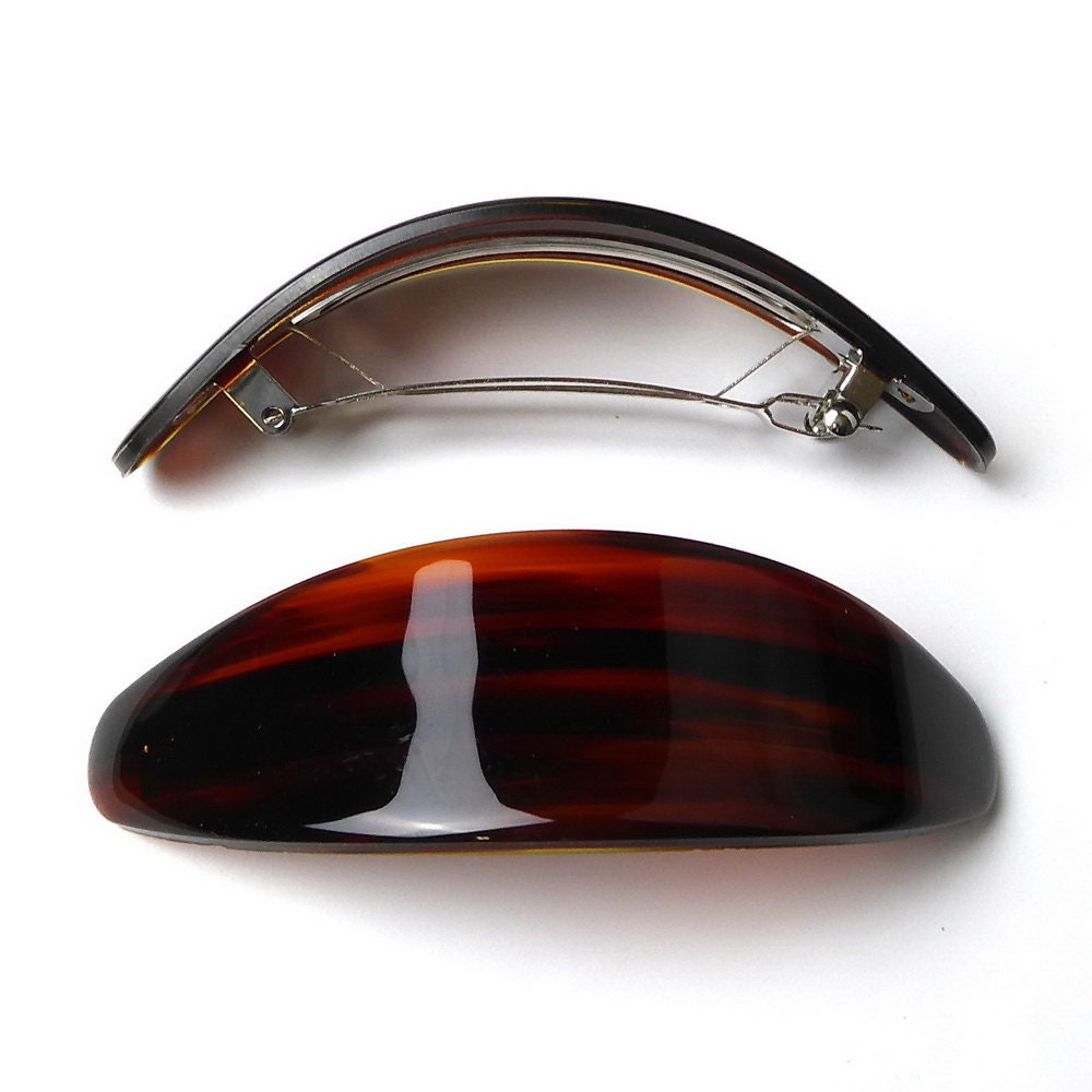 Barrette cheveux courbe Fabrication française