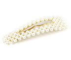 Barrette cheveux perles clic clac 