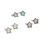 Barrettes cheveux étoile brillant couleur 