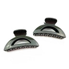Lot de 2 grandes pinces cheveux crabe 8.5cm