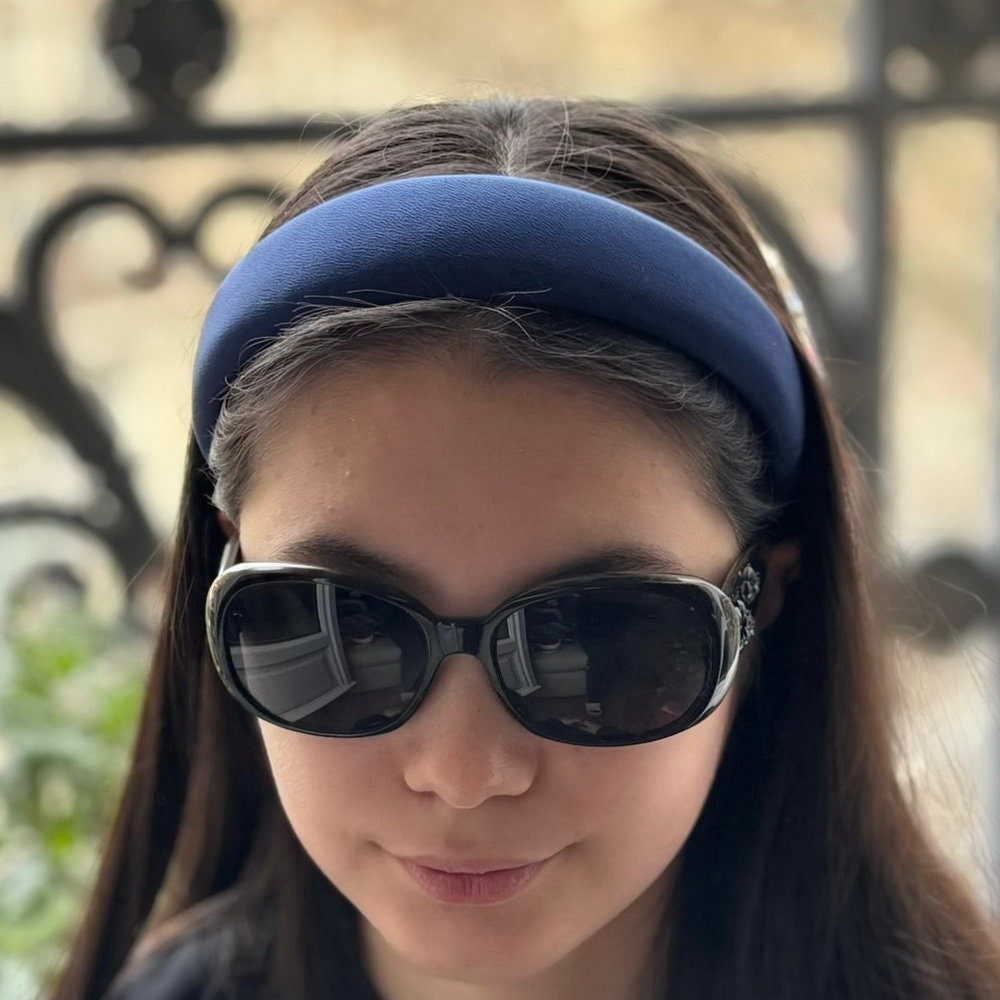 Serre tête cheveux satin large