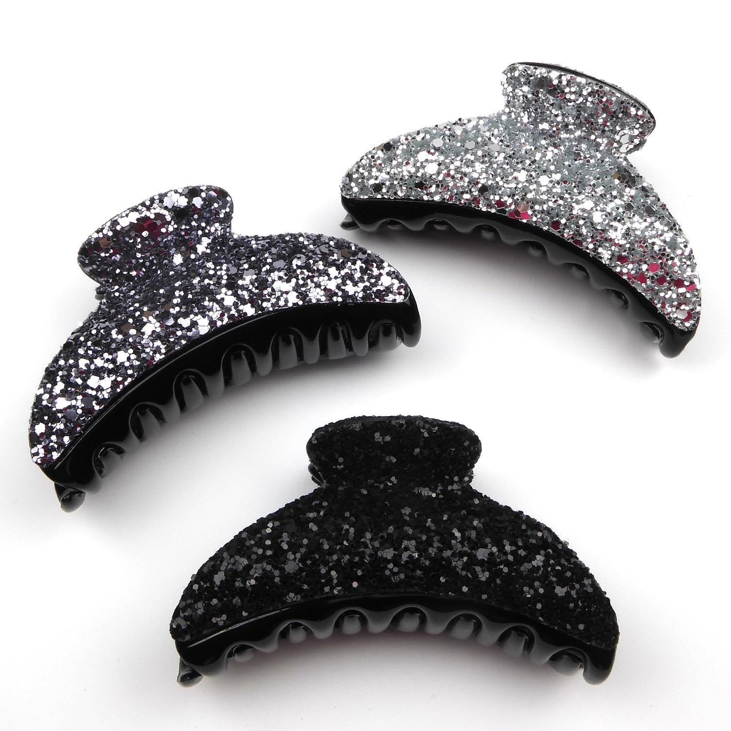 Pince cheveux paillette 9cm