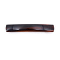 Barrettes cheveux classique rectangulaire "Made in France" 7.5cm  demi-blond