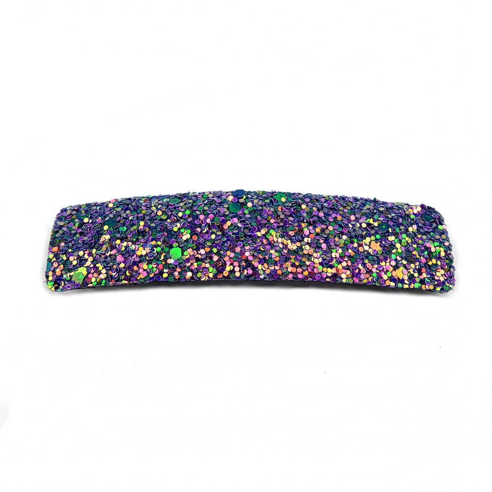 Barrette cheveux 9cm paillettes