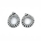 Élastiques spirales torsadés polyester lurex argent