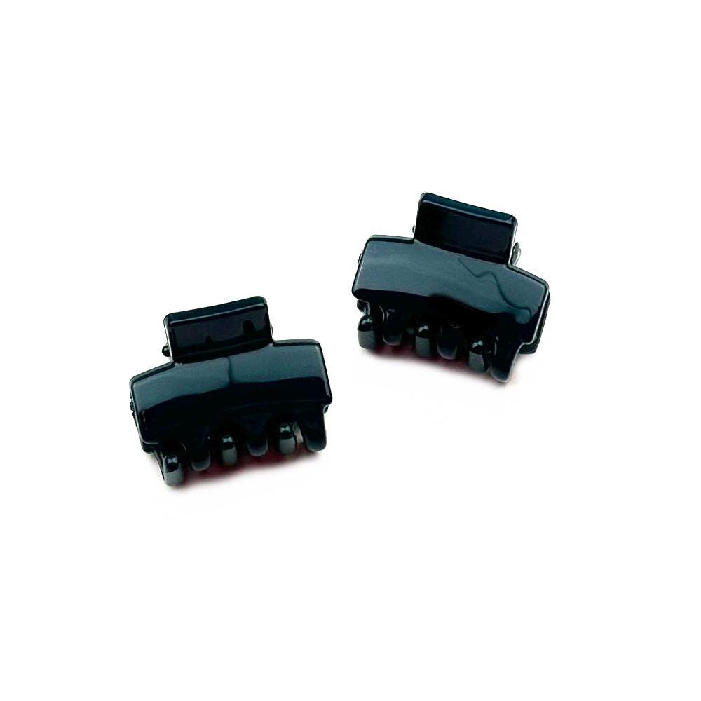 Lot de 2 petites pinces cheveux crabe