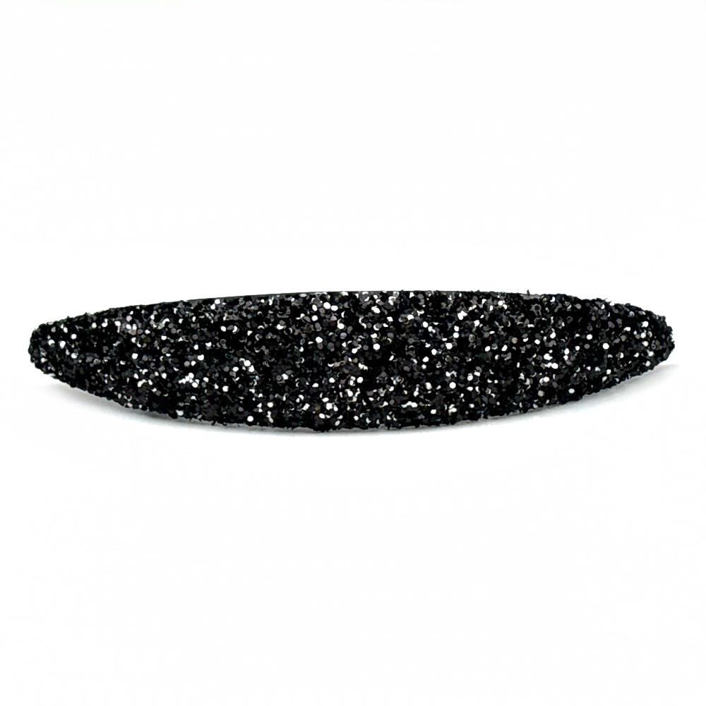 Barrette cheveux paillettes forme ovale