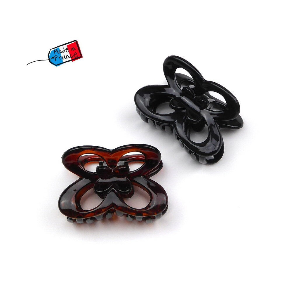 Pince cheveux papillon 5cm