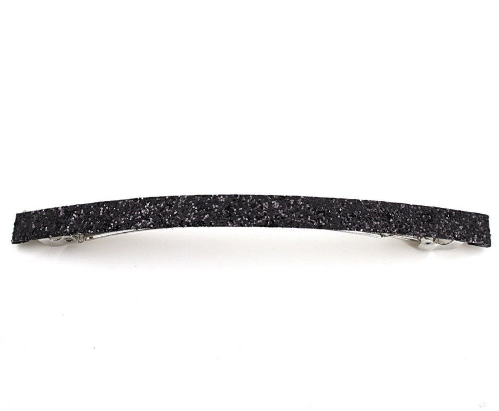 Barrette cheveux paillettes fines longue 10cm