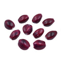 Lot de 20 perles polygonales en céramique