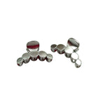 Lot de 2 pinces cheveux 4cm