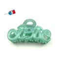 Pince à cheveux "Love" 8,5cm, acétate, qualité premium, Made in France