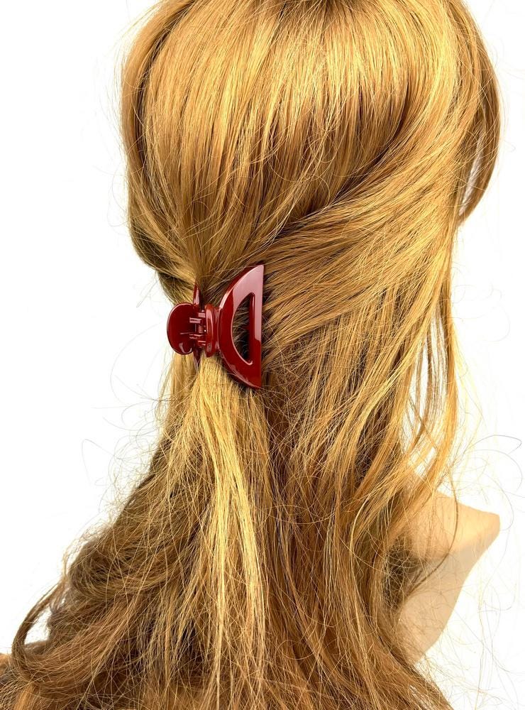 Lot de 2 pinces cheveux crabe 5.7cm