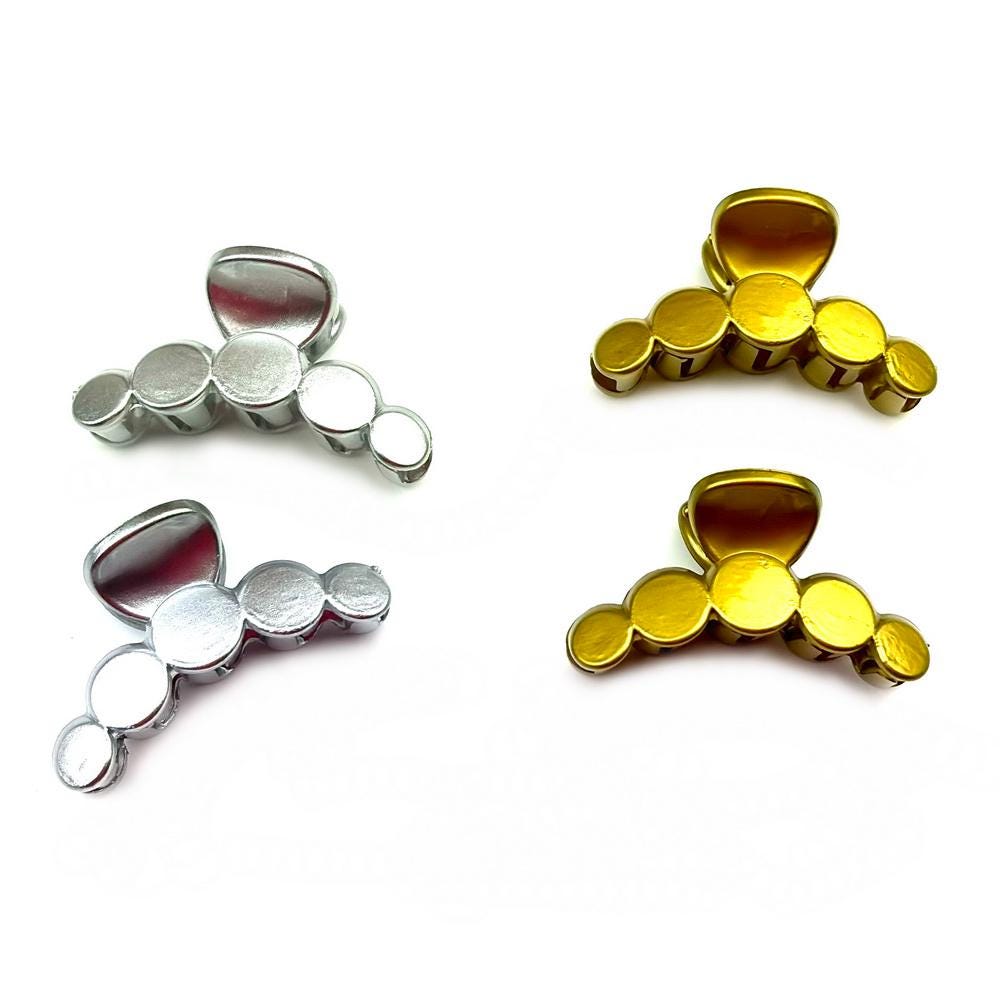 Lot de 2 pinces cheveux 4cm