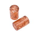 Lot de 6 perles cylindriques en polyrésine