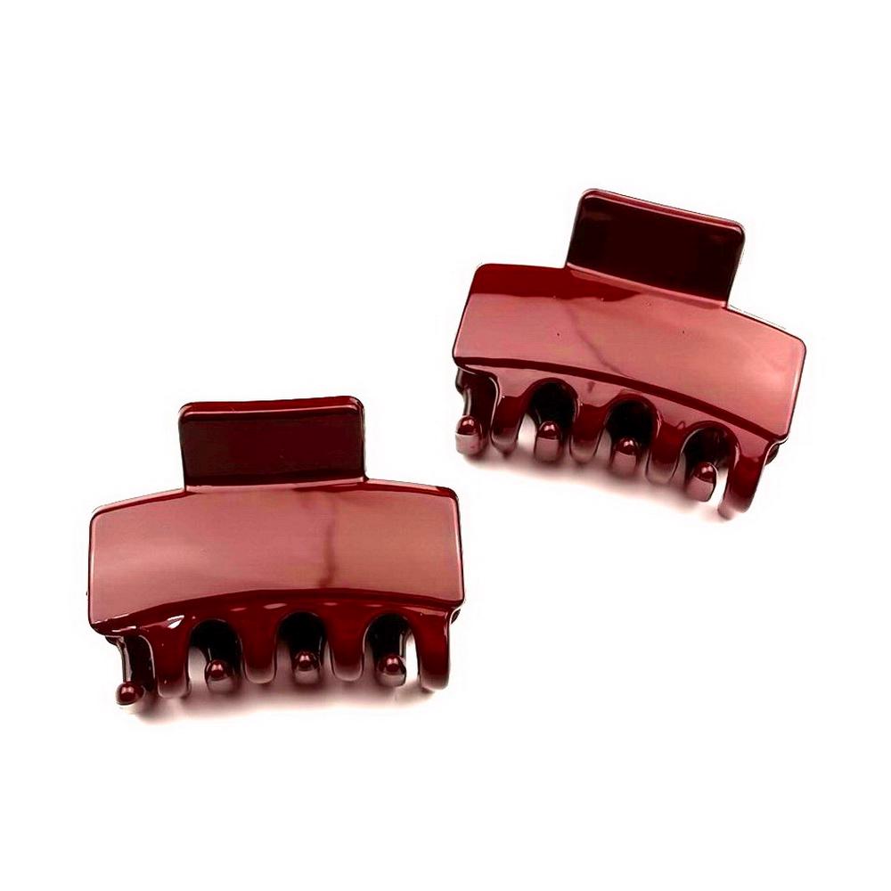 Lot de 2 pinces cheveux crabe