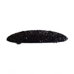 Barrette cheveux ovale 9cm paillettes