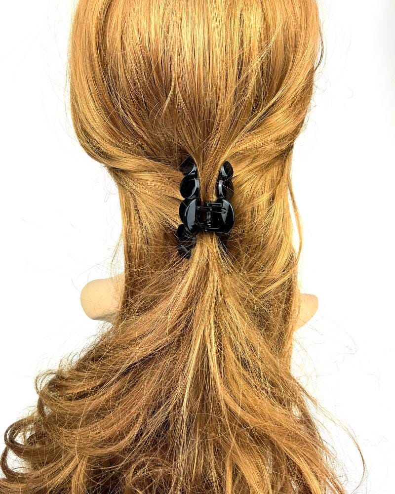 Lot de 2 pinces à cheveux 7cm