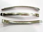 Barrettes cheveux métal Made in France 6cm, lot de 4