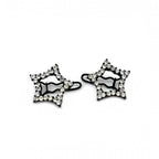 Barrettes cheveux étoile strass - Lot de 2