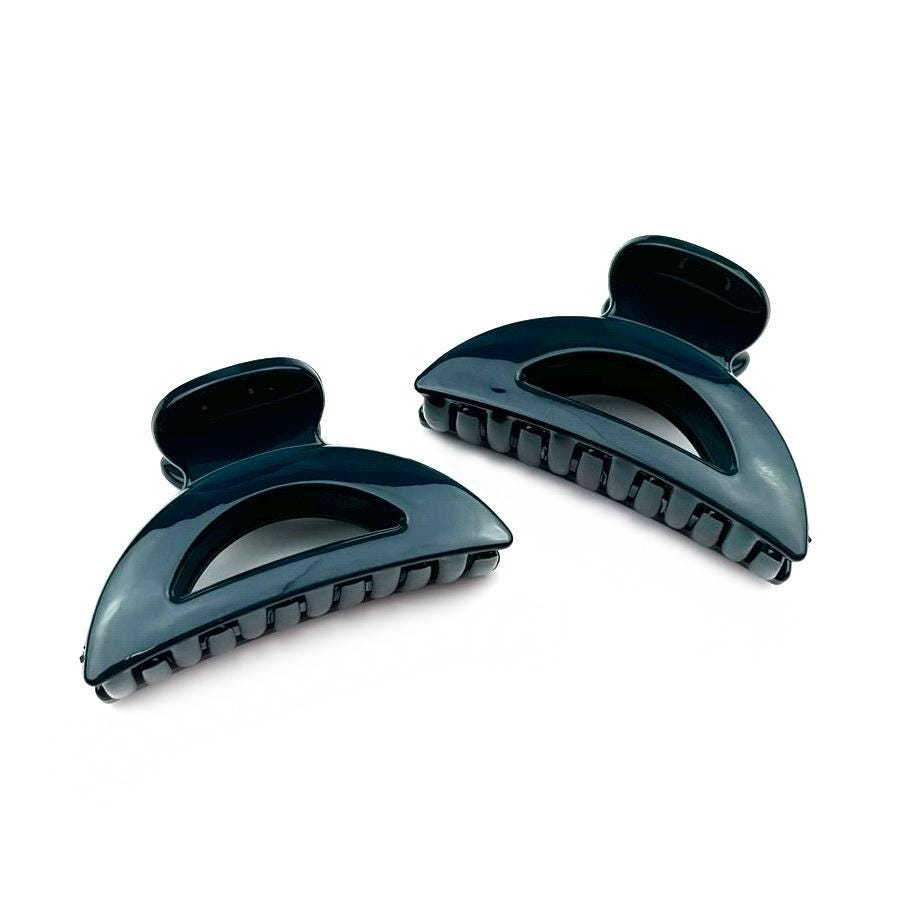 Lot de 2 pinces cheveux crabe 5.7cm